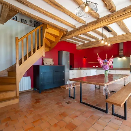 La Au Grand Chene - Charmante Maison Pour 10p Challain-la-Potherie