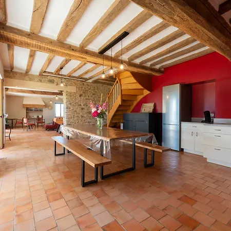 Tatil Evi La Au Grand Chene - Charmante Maison Pour 10p *