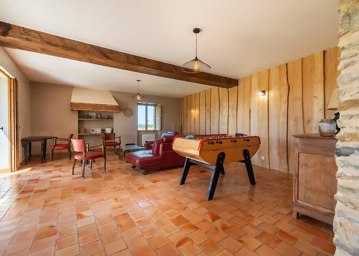 La Au Grand Chene - Charmante Maison Pour 10p