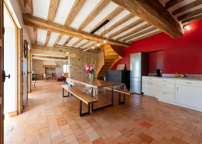 بيت للعطل La Au Grand Chene - Charmante Maison Pour 10p *