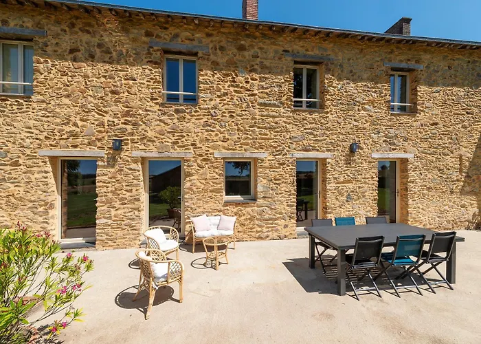 La Au Grand Chene - Charmante Maison Pour 10p